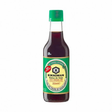 Kikkoman Soy sauce less salt 250ml