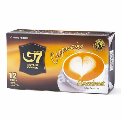 Trung nguyen G7 Cappuccino hazelnut 216g