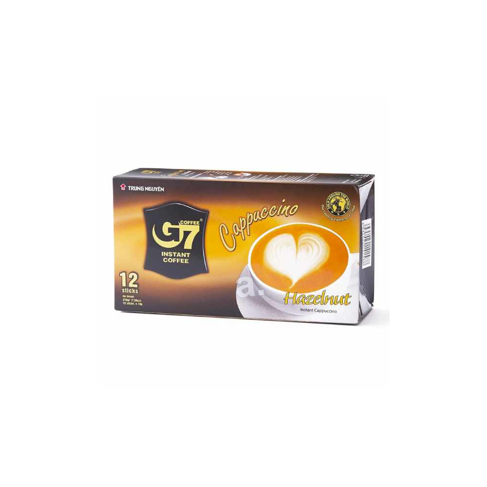 Trung nguyen G7 instant Cappuccino hazelnut 216g