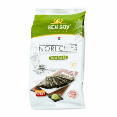 Sen soy seaweed snack Wasabi 4,5g