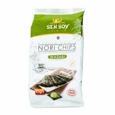 Sen soy snack rong biển Wasabi 4,5g