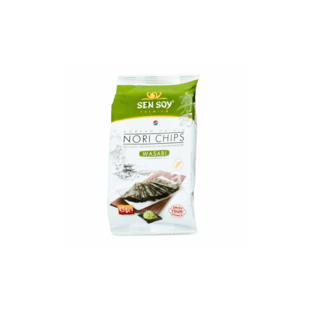 Sen soy seaweed snack Wasabi 4,5g