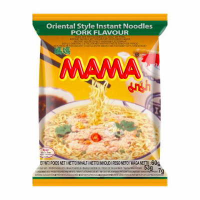 Mama instant noodle Pork flavor 60g
