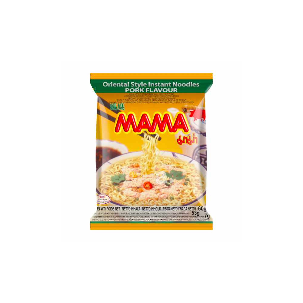 Mama instant noodle Pork flavor 60g