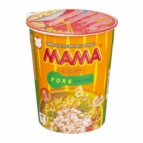 Mama instantní nudle Vepřové v kelímku 70g