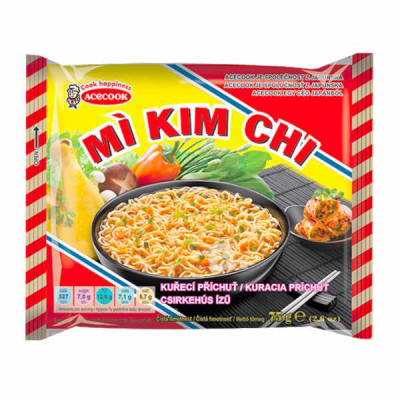 Mì Kim chi vị gà 75g