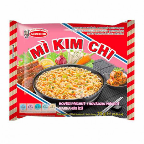 Kim chi instantní nudle Hovězí 75g