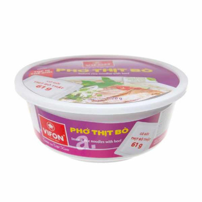 Vifon Hoang gia instant rice noodle bowl 120g