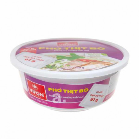 Phở Bò bát ăn liền Hoàng gia 120g