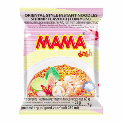 Mama Mì tôm chanh 60g