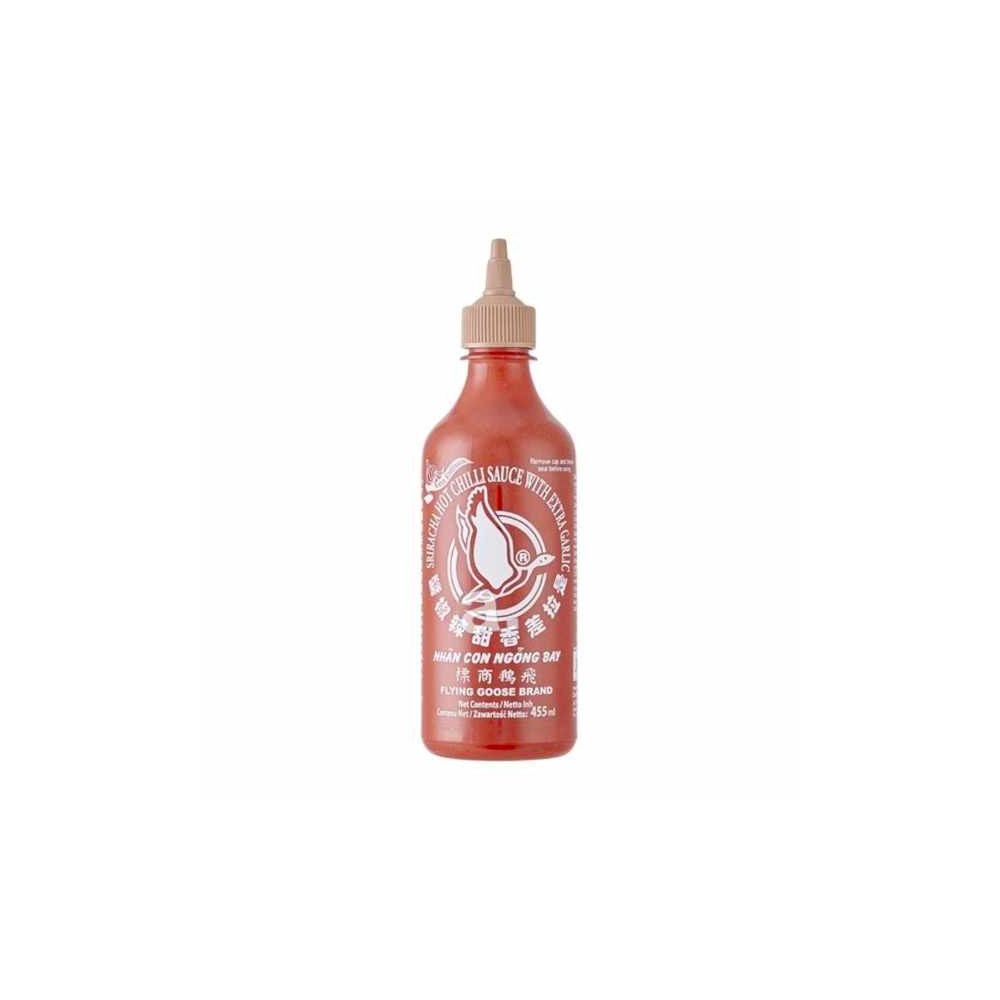 Flying goose Sriracha chilli sauce with garlic 455ml Flying goose Sriracha chilli sauce with garlic 455ml