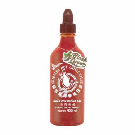 Tương ớt Sriracha Tiêu đen Flying goose 455ml
