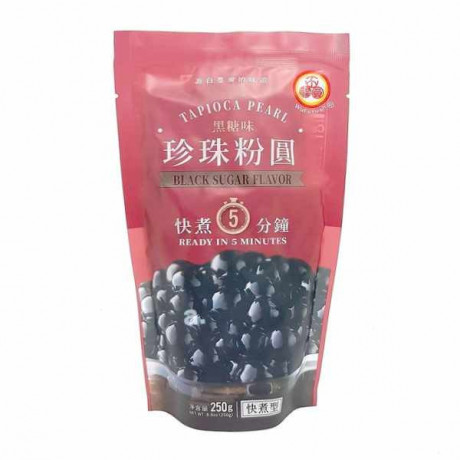 Wu fu yuan černé tapiokové perly z hnědého cukru 250g