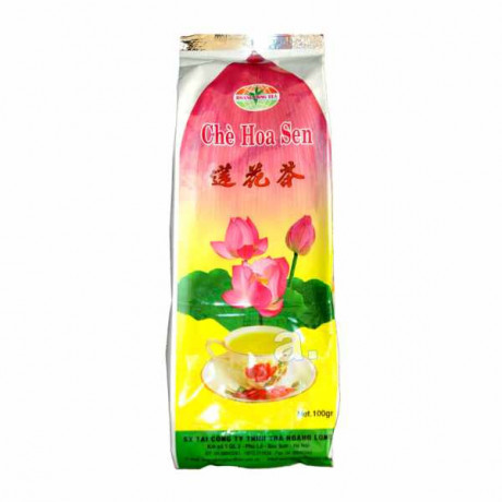 Hoang long Lotus green tea 100g