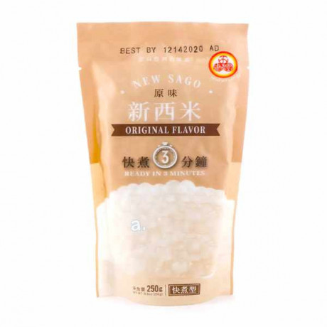 Wu fu yuan white Tapioca pearl 250g