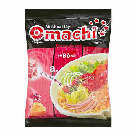 Omachi instant noodle Beef 80g