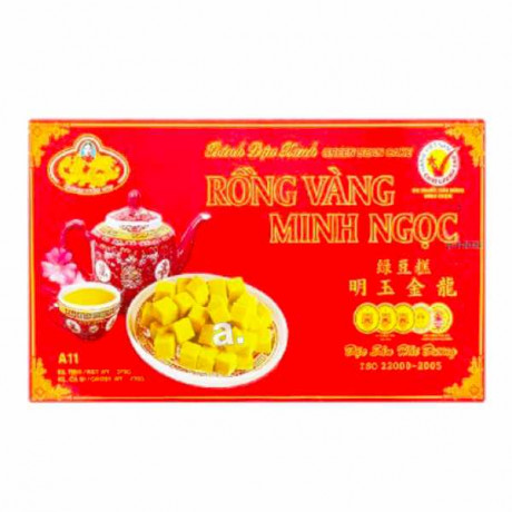 Minh ngoc sladké fazolové kostky 370 g