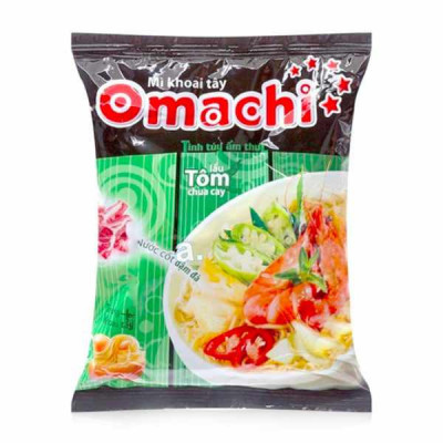 Mì ăn liền Omachi vị Tôm 80g