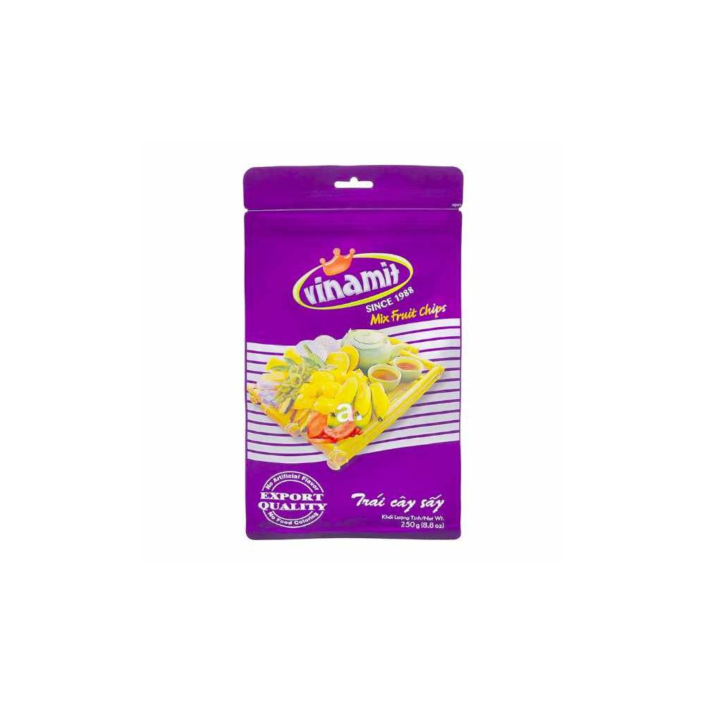 Vinamit ovocný mix chipsy z tropického ovoce 250g Vinamit ovocný mix chipsy z tropického ovoce 250g