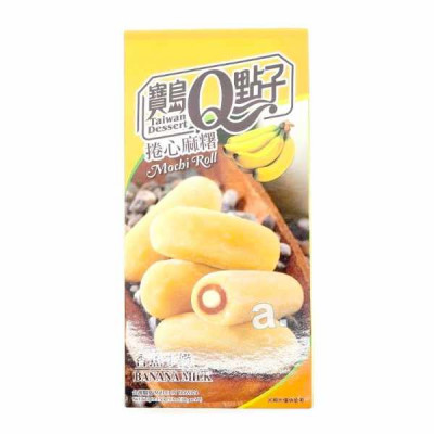 Q mochi Roll Banán mléko 150g