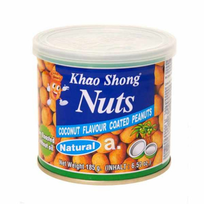 Khaoshong Coconut flavour coated Peanuts 185g