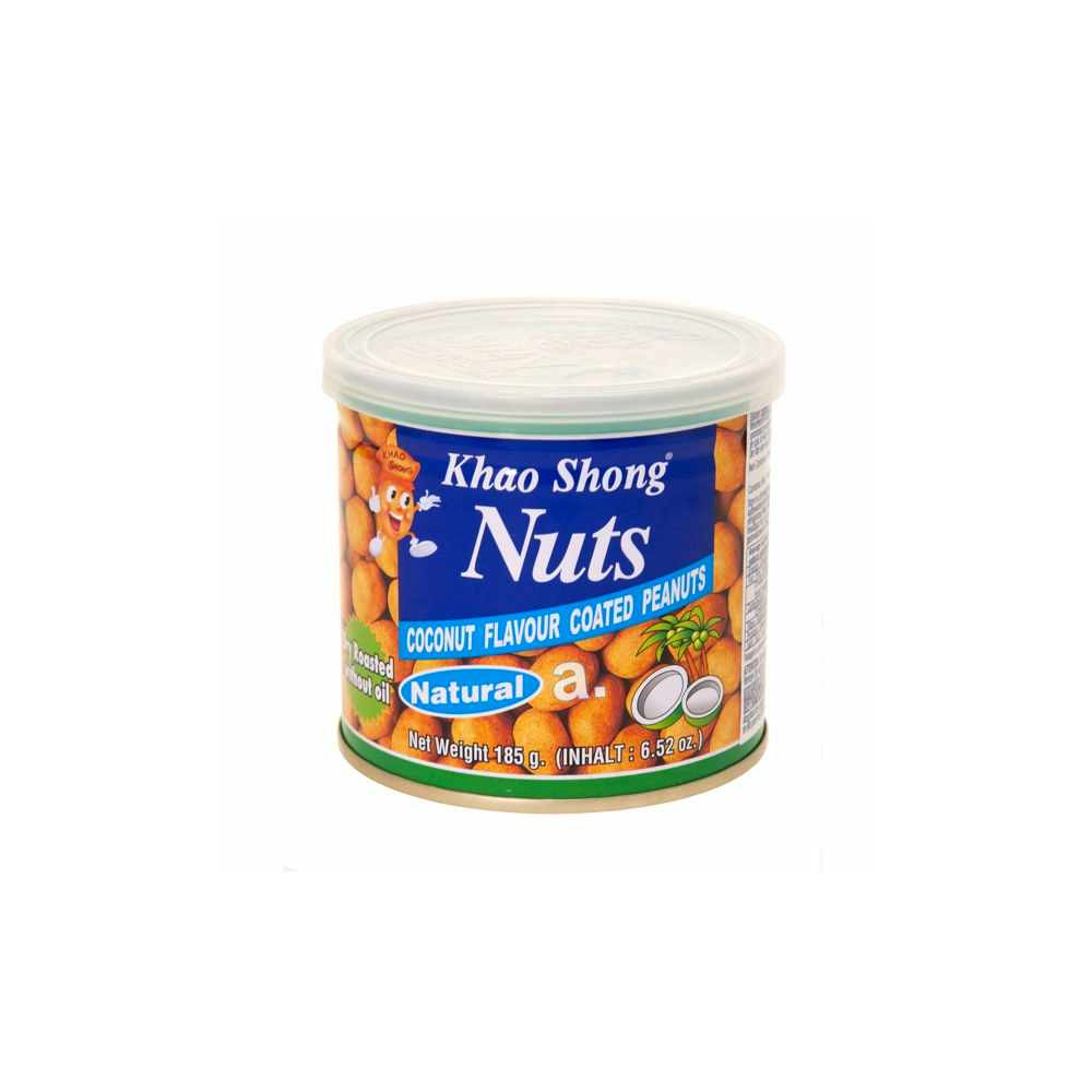 Khaoshong Coconut flavour coated Peanuts 185g