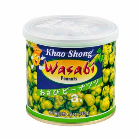 Khaoshong Peanuts Wasabi coated 140g