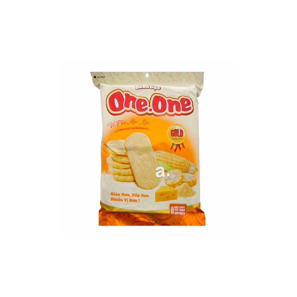 One one rice crackers cheese 118g