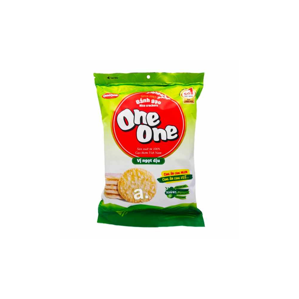 One one sweet rice crackers 150g