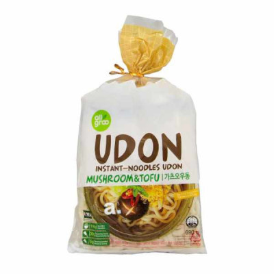 Allgroo instantní udon polévka Houbová s Tofu 690g