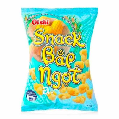 Oishi kukuřičný snack sladký 42g