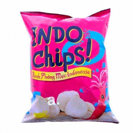 Oishi Indo chips s příchutí sépií 42g