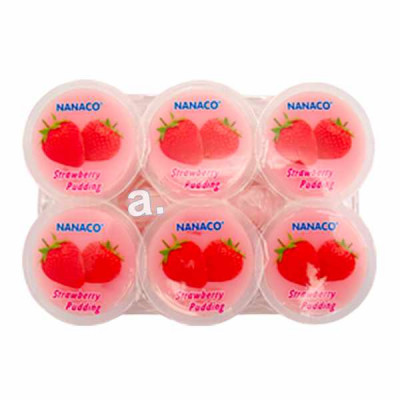 Nanaco pudding strawberry 480g