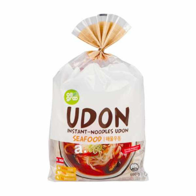 Allgroo instant noodles Udon seafood 690g