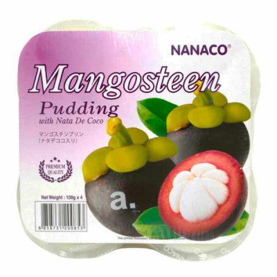 Nanaco pudding Mangosteen 432g