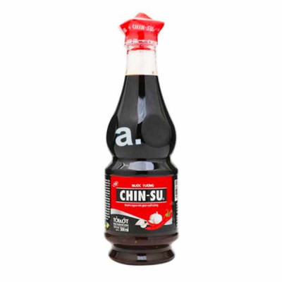 Chinsu chilli soy sauce with garlic 500ml