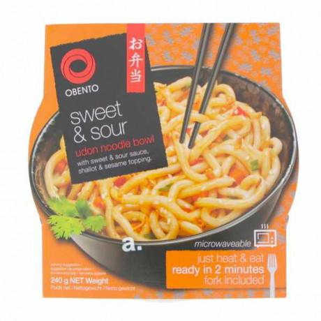 Mì Udon chua ngọt Obento 240g