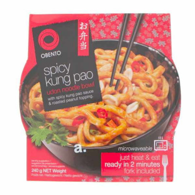 Obento pálivé Kung pao Udon 240g