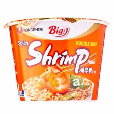 Nongshim Mì bát ăn liền vị Tôm cay 115g