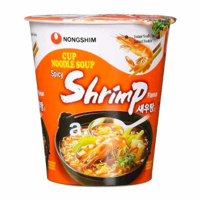 Nongshim Shrimp spicy cup 67g