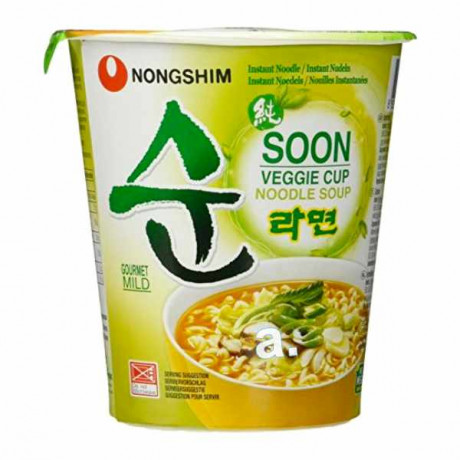 Nongshim Mì cốc ăn liền Soon Veggie 67g