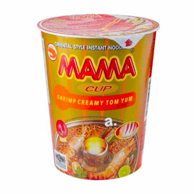 Mama Shrimp creamy Tom yum cup 70g