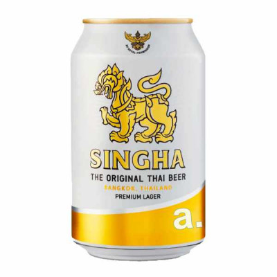 Singha pivo plech 330 ml