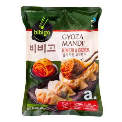 Bibigo há cảo Gyoza Kimchi gà 600g