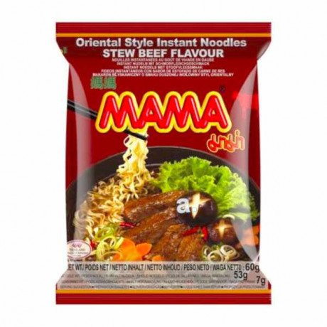 Mama instant noodle beef 60g