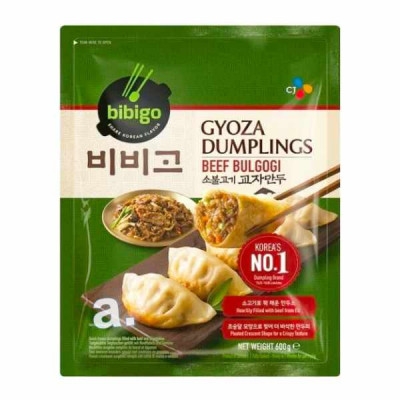 Bibigo Gyoza dumpling Beef bulgogi 600g