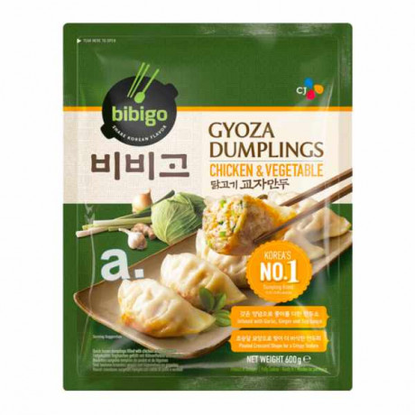 Bibigo Gyoza dumpling Chicken vegetable 600g