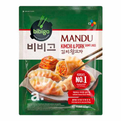 Bibigo Mandu dumpling Kimchi pork 525g