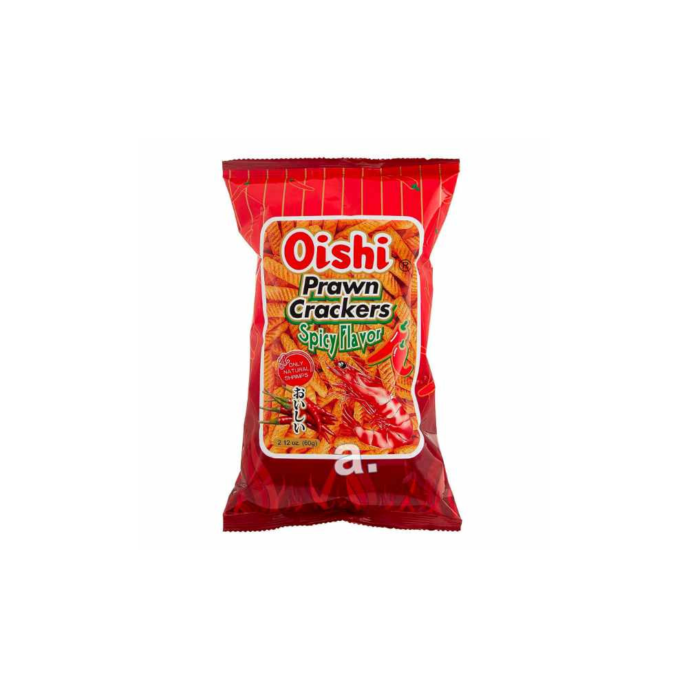 Oishi Prawn crackers spicy 60g
