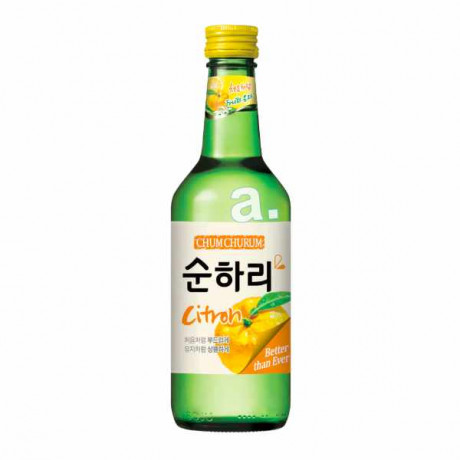 Chum churum Soju s příchutí citron Yuzu 360ml